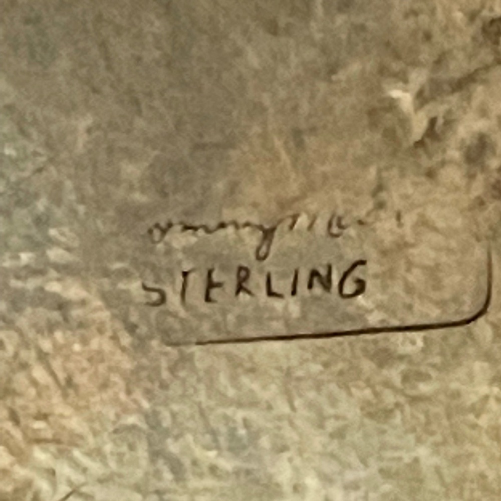 Vintage Tommy Moore Navajo Concho Belt, signed - Picture 4 of 5